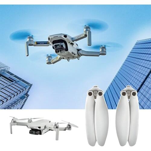 4pcs Low Noise Propellers For DJI Mini 2 Quick release Blades with Mounting base &Tool Screwdriver