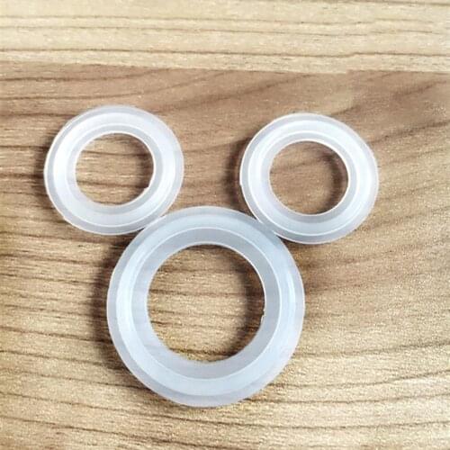 5 PCS Fit 89mm Pipe OD 3.5" Tri Clamp Sanitary Silicon Sealing Gasket Strip Homebrew For Diopter Ferule Fitting