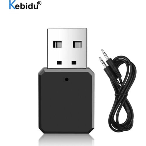 Bluetooth 5.0 Car Kit Wireless Music 3.5Mm Aux USB Power Audio Receiver Adapter Auto Bluetooth Stereo for Car Radio Mp3 Speaker