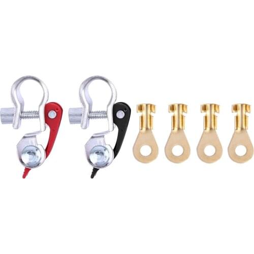 Car Positive Nagative Heavy Duty Battery Terminal Clip Connector Clamp Brass Corrosion Resistant Clamp Clip Brass Connector