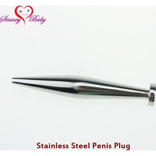 DB-058 Stainless Steel Penis Plug Urethral Sounds Sex Toys Stretching Male Chastity Device Urethral Dilators Catheters