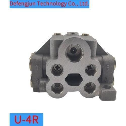 DMU grease progressive lubrication 4/6/8/10/12/14/16 way with switch