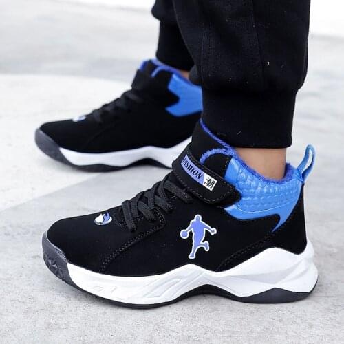 2020 Breathable Kids Basketball Shoes boys Sneakers Non-slip Casual Children Shoes For Boy Girls Sneakers Breathable Sport Shoes