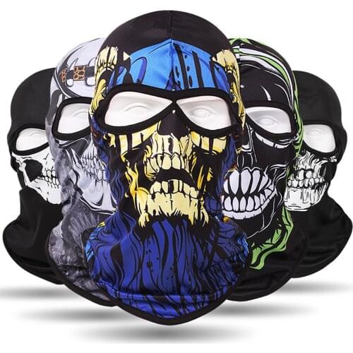 HEROBIKER 2021 New Winter Balaclava Motorcycle Face Mask Lycra Moto Biker Wind Cap Ski Mask Stopper Windproof Motorcycle Mask
