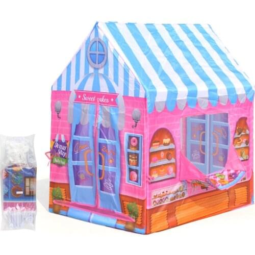 Play Tent Portable Foldable Tent Children Boy Cubby Play House Kids Gifts Outdoor Toy Tents Castle