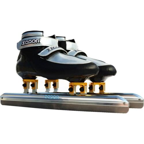 Professional Field Short Track Ice Skates Inline Speed Racing Skating Shoes Shorttrack 380mm 410mm 430mm Ice Blade Knife