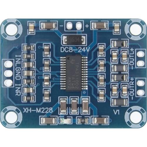 TPA3110 2X15W Digital Audio 2X15W Speaker Stere Amplifier Board Module Mini Binaural AMP Controller 100dB DC 8-18V Max 3A