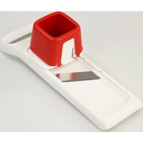 Tupperware Mini Slicer Mandolin,Chef SpeedyMando White-Red Grater Mandolino Kitchen Star