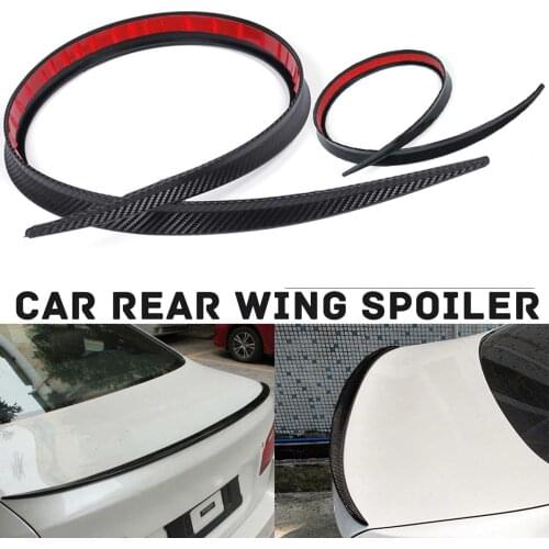Universal Roof Spoiler 1.2M Car-Styling Carbon Fiber Spoilers Tail Spoiler DIY Refit Spoiler suitable by all type of car