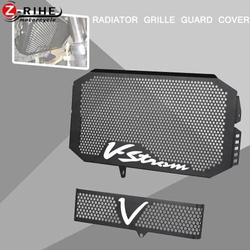 For Suzuki DL650 V-Strom 2004-2011 Motorcycle Radiator Grille Guard Cover For Suzuki V-STORM 650/VSTORM 650/DL 650 2004 05-2011