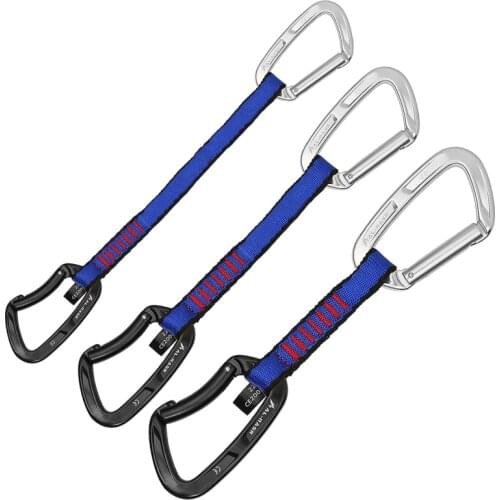 22KN Carabiner Heavy Duty Carabiner Clips Lightweight Hammock Snag Free Carabiner For Climbing Rappelling Hammock