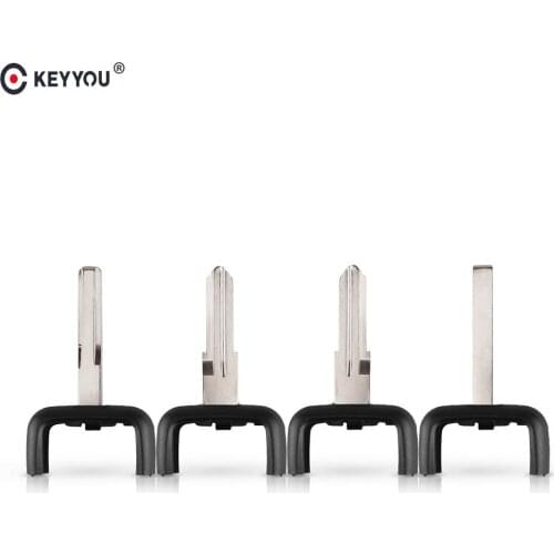 KEYYOU Uncut Blank Remote Key Shell Case For Vauxhall Opel Vectra Astra Zafira For Chevrolet With HU46 /YM28 /HU43 /HU100 Blade