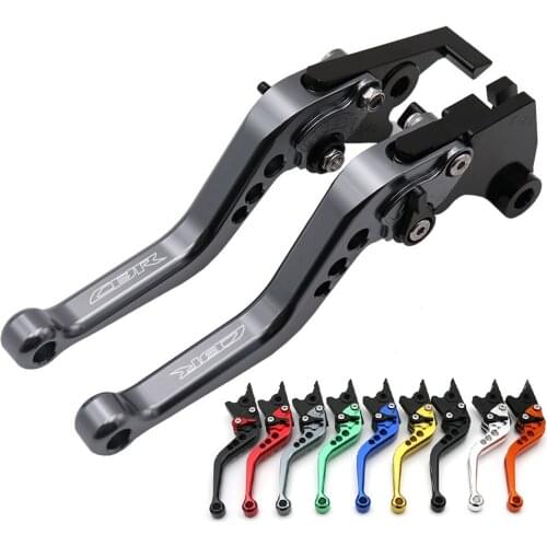 For HONDA CBR 600 F2 F3 F4 F4I 1991-2007 Motorcycle Adjustable Brake Clutch Levers logo CBR