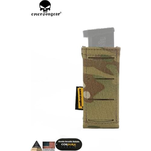 Emersongear Tactical LCS Pistol Magazine Pouch Bag Mag Panel Airsoft Outdoor Hunting Shooting Military Paintball Multicam Molle