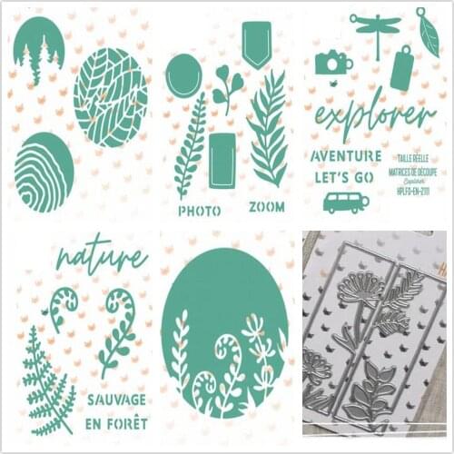 French clear Stamp cutting die for DIY scrapbooking/Card Making B0343