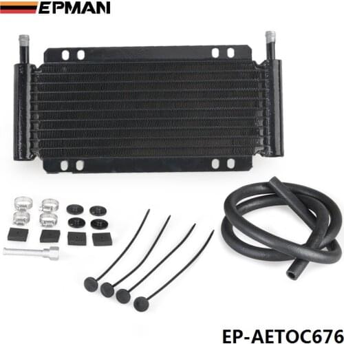 Racing Car 11 x 5-3/4 x 7/8 in Automatic Transmission Plate & Fin Fluid Cooler Kit EP-AETOC676