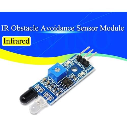 IR Infrared Obstacle Avoidance Sensor Module for Arduino Smart Car Robot 3-Wire Reflective Photoelectric New