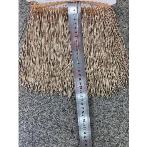 Stock tassel 5 yards/bag ym304# New color new 14-15 cm tassel stock for sawing dress fringe trim alibaba express