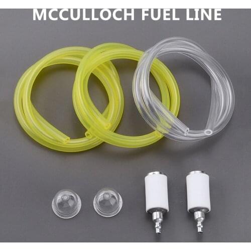Strimmer Fuel Gas Line Filter Primer Bulbs For Garden String Trimmer Brush Cutter Lawn Mower Fuel Pipe Hose Line & Filter Kit