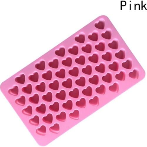 Mini Heart Mold Silicone 3D Lovely Cute Heart Fondant Baking Mold Chocolate Candy Chocolate Mould Cake Decorating Tools