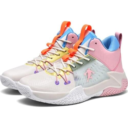 Mens Basketball Shoes Breathable Cushioning Non-Slip Wearable Sports Shoes ForMotion Basketball Sneakers for Men Size 36-45