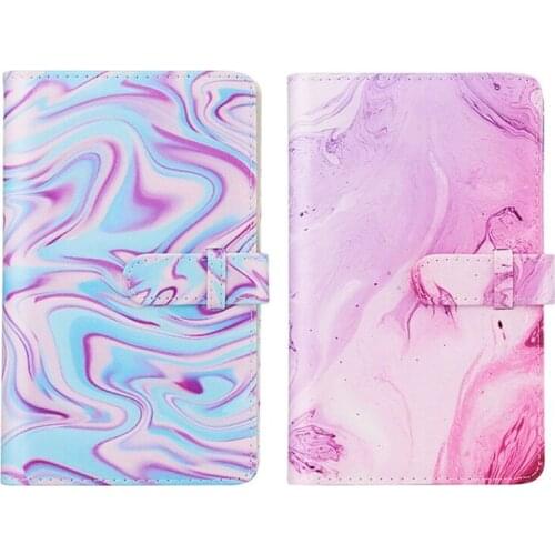 Creative Water Ripple Printing 3" Photo Album 96 Photos Memory Books Horizontal and Vertical Portable Family Photo