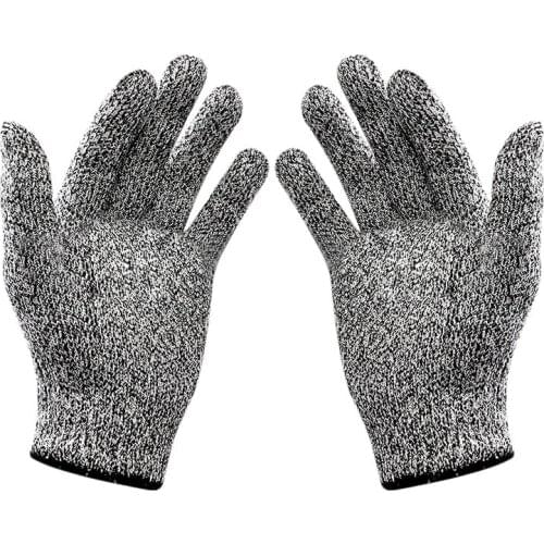 Cut Resistant Gloves Level 5 Protection for Kitchen Anti Cutting Gloves for Fishing Personal Health Care Braces & Supports TK