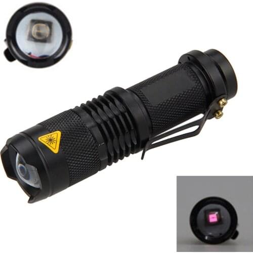 Portable 940nm IR Lamp 5W Zoom Infrared Radiation Light Flashlight Outdoor Hunting Torch Lamp Night Vision Weapon Lights