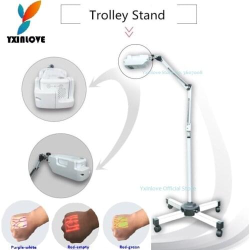 Mobile Trolley Stand / Support Free Moving for Portable Handheld Vein Viewer/ Finder YX-Z01-S1