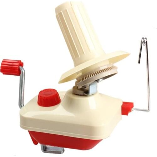 Swift Yarn Fiber String Ball Wool Winder Holder Hand Operated Manual Handheld String Winding Machine Sewing Accessories New