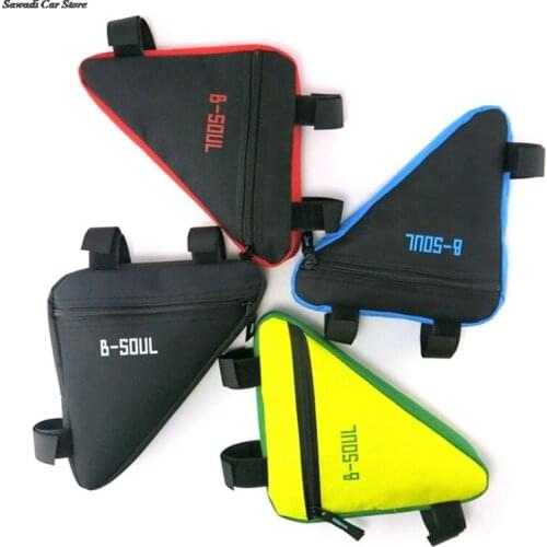 Portable Bicycle Bag Cycling Triangle Storage Bags Bike Front Tube Frame Pouch Key Case Card Case Storage Bag Dropshipping New