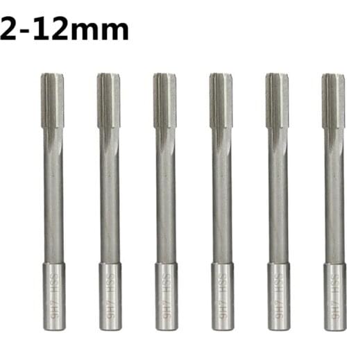 HSS Chucking Reamer H7 2.0-12mm Machine Reamer Straight Shank Milling Chucking Reamer