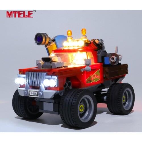 MTELE Brand LED Light Up Kit For 70421 El Fuegos Stunt Truck