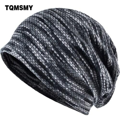 TQMSMY Unisex Men Women Skullies Beanies Hat Bonnet Winter Hats Multi color Beanie add Velvet Warm Baggy Knitted Hat Caps TMC28