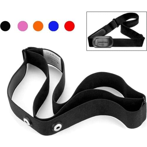 High Quality Adjustable Elastic Chest Belt Soft Strap Band Polar Sport Running Heart Rate Monitor for Bluetooth