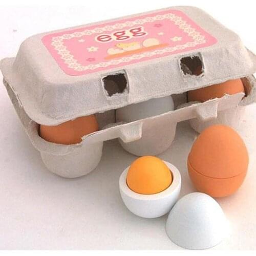 Eggs/Set Preschool Educational Kid Child Pretend Play Toy Set Eggs Yolk Cooking Kitchen Food Gift