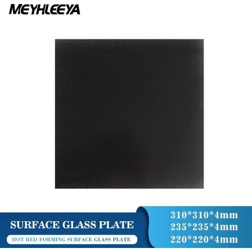 1pcs 3D Printer Ultrabase Heated Bed Build Surface Glass Plate 310*310*4mm 235*235*4mm 220*220*4mm Parts Hot bed by M