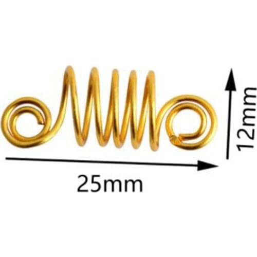 111Pcs Multicolor Hair Braid Cuff Clips Rings Tubes Jewelry w/Storage Box