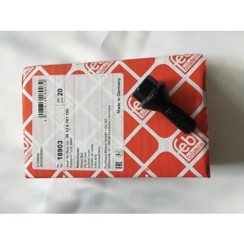 FEBI - Wheel Lug Bolt (12x50mm) (Only One Piece) (for BMW:E36-E39-E46) (OEM No:36136781150)