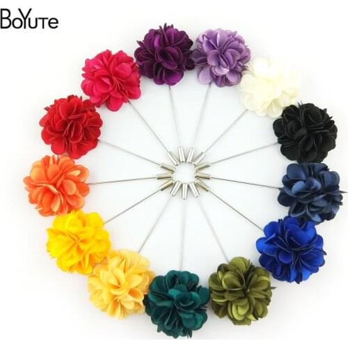 BOYUTE Fabric Brooches For Clothes