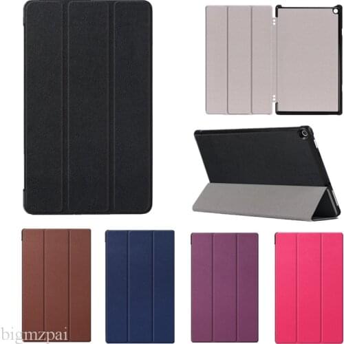 Bigmzpai Business Solid Cover for Huawei MediaPad T3 7 3G 7.0" BG2-U01 Tablets Magenatic Folding Stand Tablet Protective Case