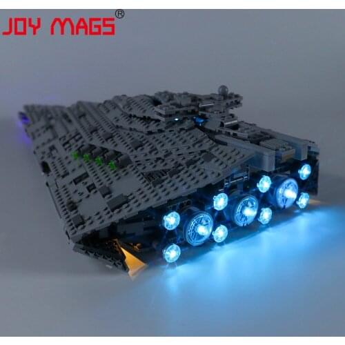 JOY MAGS Only Led Light Kit For 75190 Star War First Order Star Destroyer , (NOT Include Model)