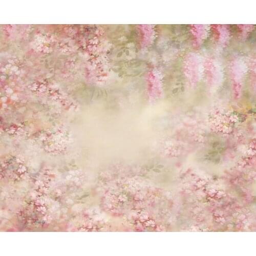 Beautiful pink flower princess photo backgrounds vinyl birthday backdrop photography in photo studio accessory Photophone NB-045