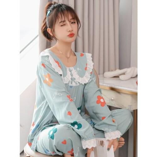 Sweet Cute Beautiful Cotton Pajamas Plus Size Home Suit Womens Shorts Female Clothing Underwear Set Outfits White Sleepwear