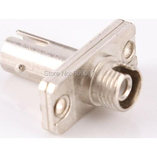 New 10pc FC-ST Fiber Optic Adapter Connector Optical Coupler Metal Single Multi Mode telecommunications