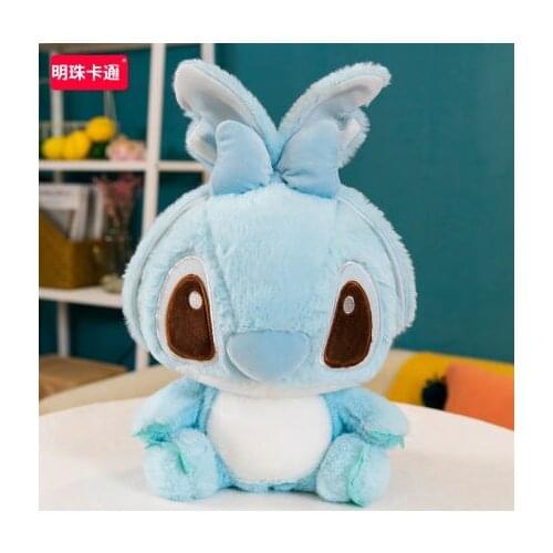 Original Disney Cartoon Movie Lilo & Stitch Cute Stitch High Quality Plush Toys Stuffed Doll Babys Play Mat Kid Gift 50cm