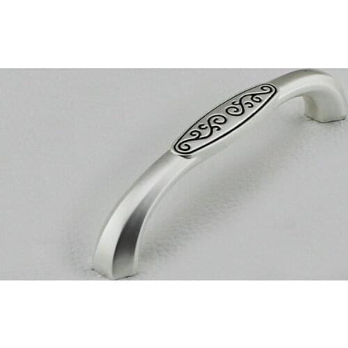 Acing Black Gold Silver European Style Modern Fashion Furniture Handle Cabinet Door Wardrobe Drawer(C.C.:96Length:108mm)