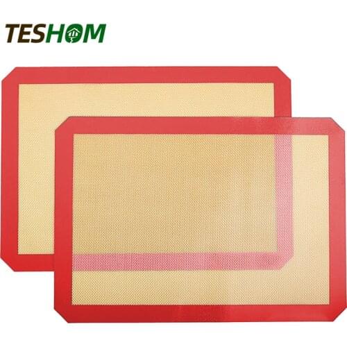 Silicone Baking Mat High Temperature Silicone Baking Mat Silicone Baking Mat Non-stick Oven Mat Round Rectangle Baking Mat