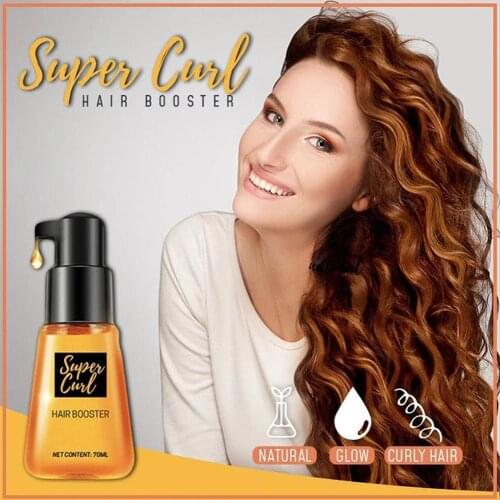 70ml Morocco Super Curl Defining Booster Home Salon Conditioner Prevent Frizz Hairstyle Essence Curly Hair Care Styling Tools