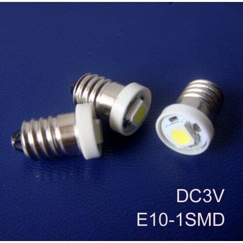 High quality DC3V E10 Led Signal Light,E10 Led Bulb Lamp Light,3V Led Indicator lamp,Led Warning light free shipping 50pcs/lot